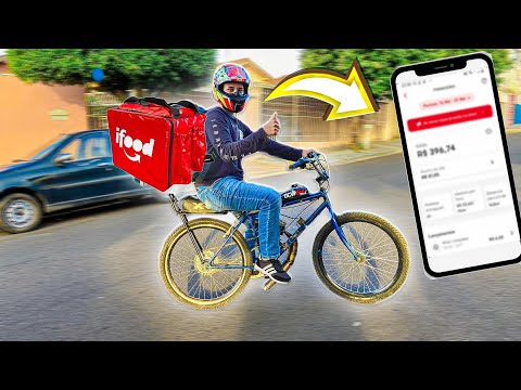 IFOOD DELIVERIES BY MOTORIZED BIKE!