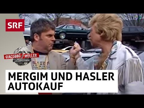 Mergim Muzzafer buys a crazy car from Harry Hasler | Giacobbo / Müller | Comedy | SRF