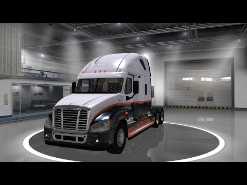 ETS2- SÉRIE CAMINHÃO VÉIO CONT...... FREIGHTLINER  CASCADIA