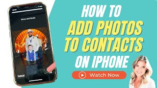 iPhone Contact Photo - How To Add Photo To Contacts