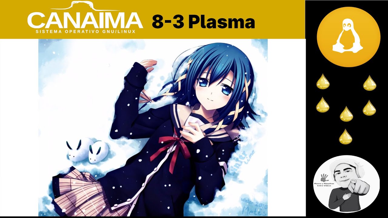 Canaima 8-3 Plasma Ya base Debian 13