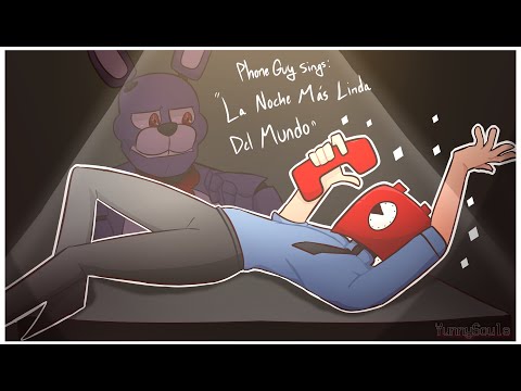 Phone Guy sings - "La Noche Mas Linda Del Mundo" | Animation