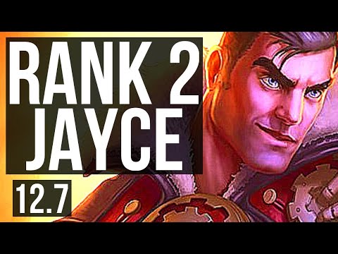 JAYCE vs AKALI (TOP) | Rank 2 Jayce, Rank 8, 10/2/3, Dominating | EUW Challenger | 12.7