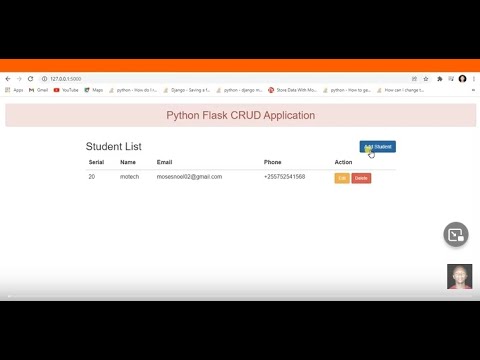 Python Flask And MySQL CRUD Application