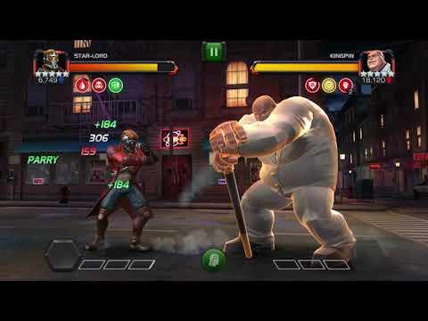 Star Lord vs Kingpin - Marvel Contest Of Champions