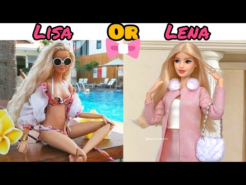 Lisa or Lena barbie doll dresses 2022  💖luxury things $