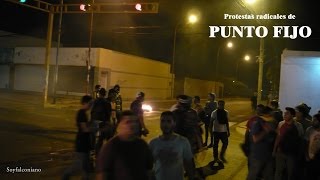 preview picture of video 'Protestas radicales de Punto Fijo'