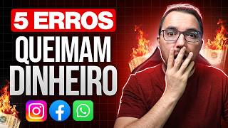 Erros que queimam dinheiro no Meta Ads em 2026