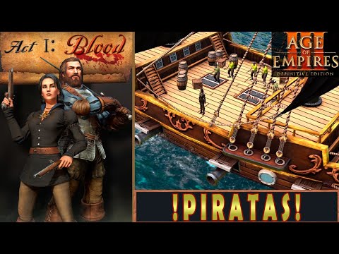 ⚔️Sangre, Hielo y Acero - misión 3 | !Piratas! 🛡 Age of Empires 3 Definitive Edition
