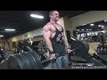 Dominic Triveline 18 Year Old Bodybuilder Training Back In Off-Season