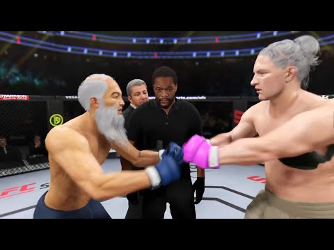 Old Bruce Lee vs. Maniac Zina (EA sports UFC 4)