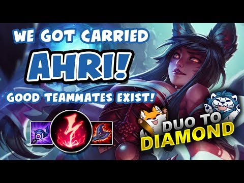 GOOD TEAM MATES EXIST! DUO TO DIAMOND - VICKSY | League of Legends