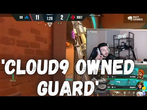 Tarik on Cloud9 FACING The Guard in LB Finals