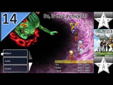 Final Fantasy III   Part 14   Crystal Tower, World Of Darkness, Cloud of Darkness, and End Game Cred