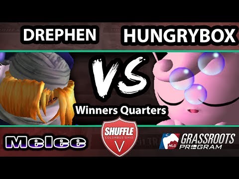 Shuffle V - Drephen (Sheik) Vs. Hungrybox (Jigglypuff) - Winners Quarters