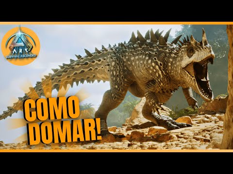 COMO DOMAR O NOVO CERATOSAURUS NO ARK SURVIVAL ASCENDED!!! #arksurvivalascended #ceratosaurus #ark