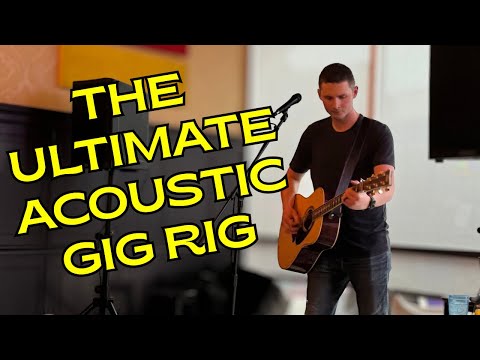 My Solo Acoustic Gig Rig Rundown | Line 6 Helix | Yamaha LL16