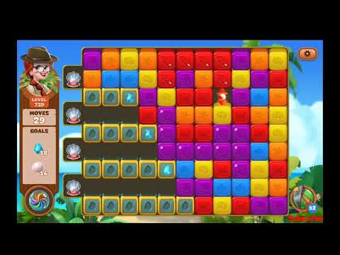 Lost Island Blast Adventure Level 739 NO BOOSTERS - A S GAMING