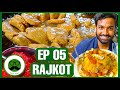 Rajkot Dinner Tavo Chapdi Undhiyu , Raj Pav Bhaji & Ice Dish Malai | Veggie Paaji Street Food