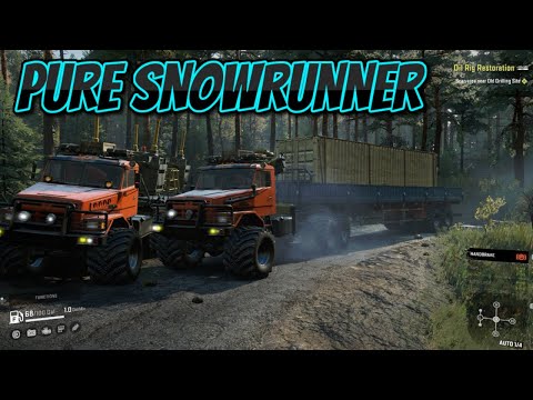 Oil Rig Restoration ... Mission on Snowrunner