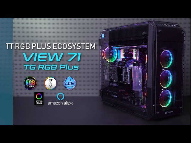 Thermaltake View 71 TG RGB Plus Cristal Templado USB 3.1 video