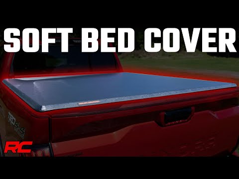Rough Country Soft Tri-Fold Bed Cover | 2015 - 2022 Chevy Colorado / GMC Canyon