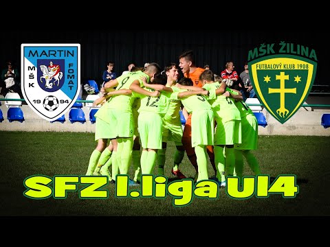 Football: SFZ 1st League U14 - MSK Fomat Martin U14 vs MSK Zilina U14