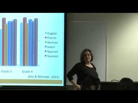 Educ 151. Lec 07. Language and Literacy: Understanding English Orthography, Part I