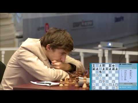 Tal Memorial 2010  Fifth round  Aronian   Karjakin