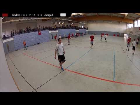 Indoor Deutsche Meisterschaft 1. Liga 2014: Herren Finale Heidees vs Zamperl