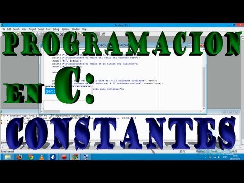 Constante C++ – programacion ll conceptos y lenguaje de programación