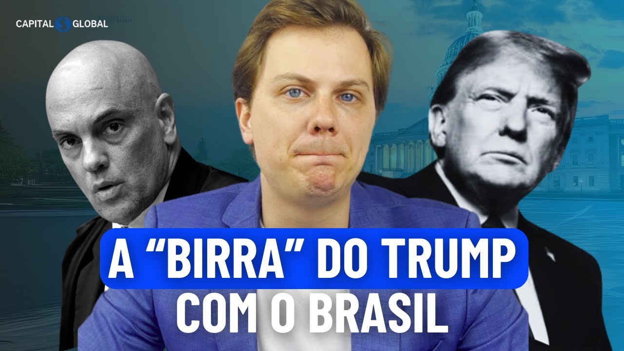 A Briga de Trump com o BRASIL: Entenda os Impactos pro SEU BOLSO!