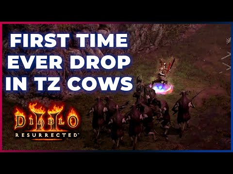 Cows Terror Zone DELIVERS! - Season 2 D2R - Diablo 2 Resurrected