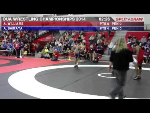 2014 OUA Championships: 68 kg Aaron Williams vs. Ahmed Shamiya