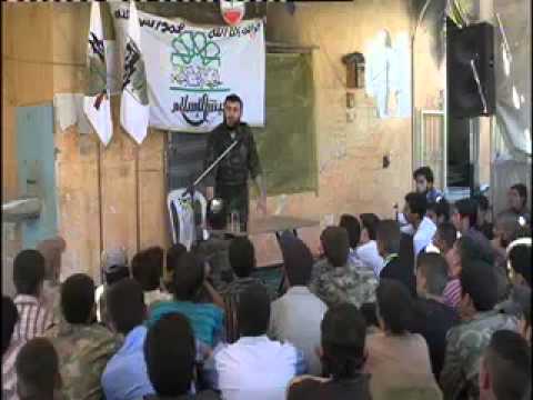 خطبة الجمعة للشيخ زهران علوش القائد العسكري للجبهة الإسلامية في الغوطة الشرقية