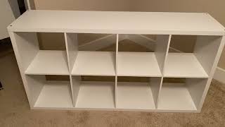 How to assemble 8 Cube Organizer - Brightroom from Target - 15 min