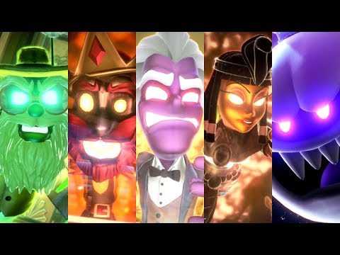 Luigi's Mansion 3 - All Bosses