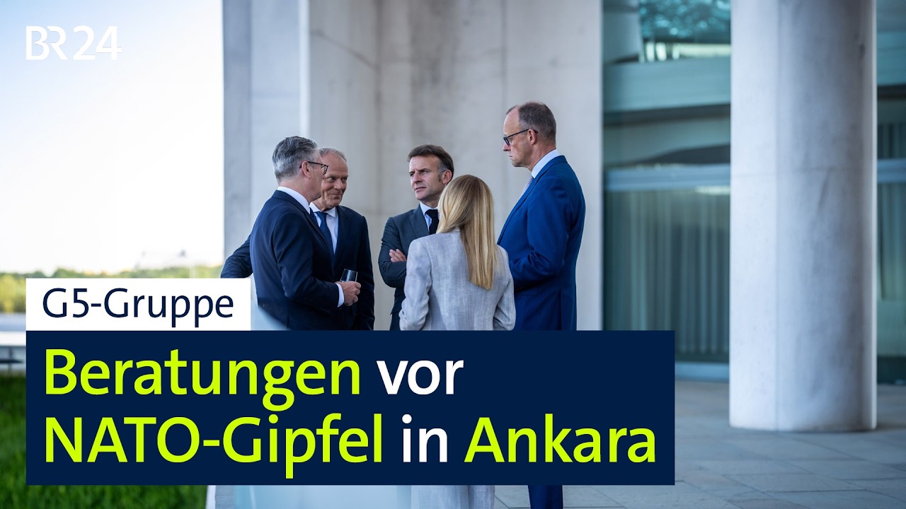 Merz will Nato-Gipfel zu Erfolg machen | BR24