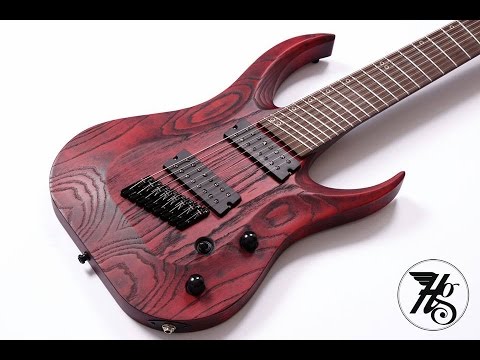 Hapas Kayzer 8FF 8-string Custom Guitar playthrough