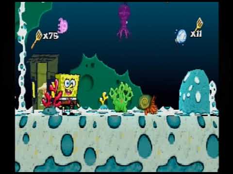 SpongeBob SquarePants: SuperSponge (PS1): Ch. 2- Acrid Air Pockets (Walkthrough)