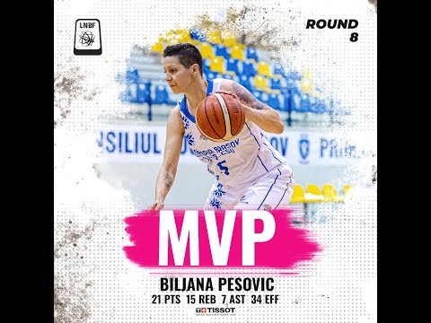 #5 Biljana Pesovic (Olimpia CSU Brașov vs. Rapid Bucuresti) "MVP of the Week"
