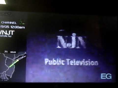 WNJT-TV 52 Trenton, New Jersey 10 p.m. PBS Member Station Identification From June 26, 2005