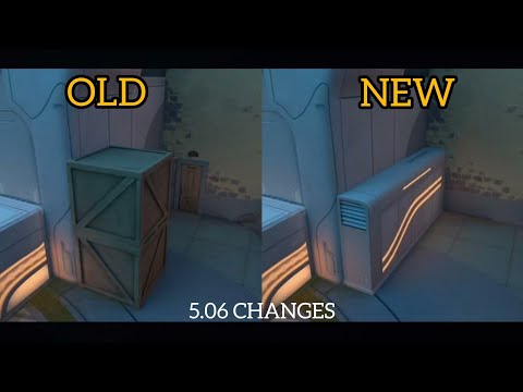 All 5.06 Changes under 1 minute || Pearl Map Changes