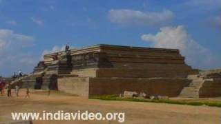 Base of King's Palace at Hampi