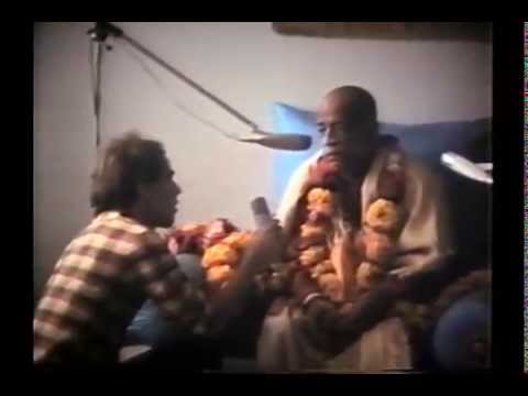 Srila Prabhupada Airport Arrival - September 05, 1973, Stockholm
