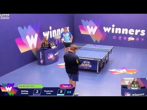 WINners CUP table 2  18.09 Boklag Roman - Rudenko Ivan  17:00