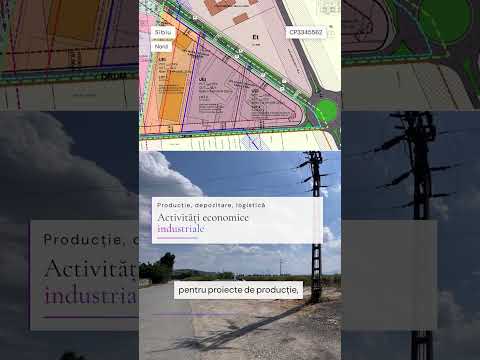 Oportunitate investitie teren intravilan activitati economice industriale 12800m — Video
