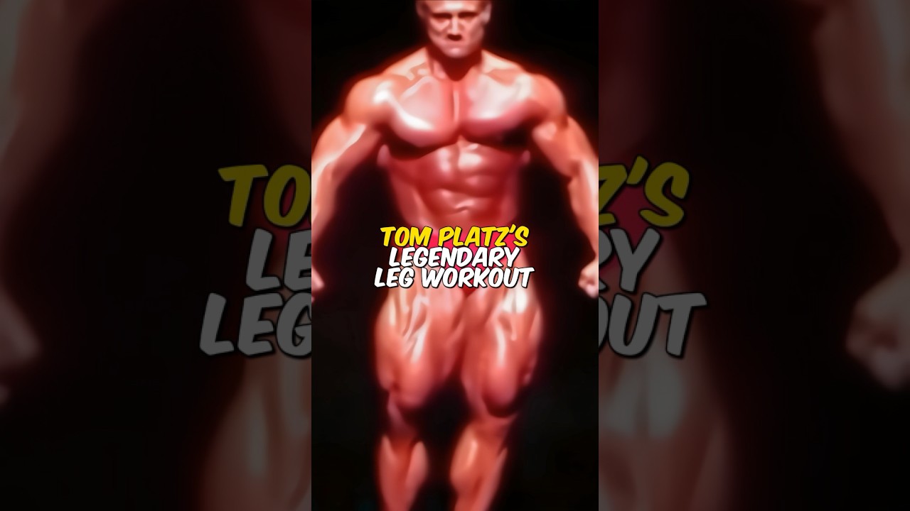 Tom Platz Legs Workout 🔥 Exclusive