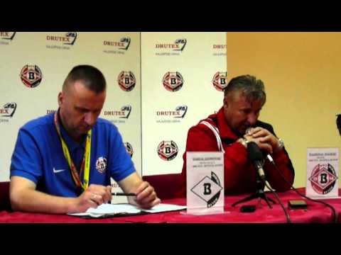 Konferencja po meczu Drutex Bytovia Bytów-MKS Oława