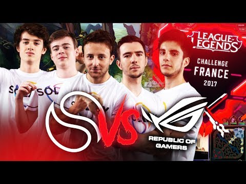 SOLARY VS ASUS ROG - Challenge France 2017 #6